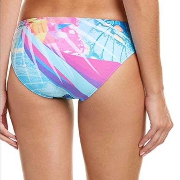 NWT $75 La Blanca Monarch Shirred Bikini Bottom - Picture 2 of 7